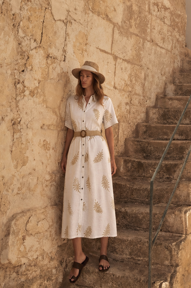 Robe Chemise Botanica